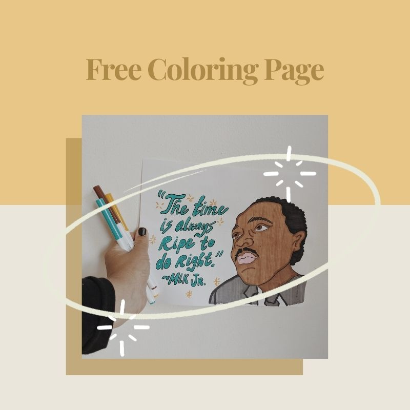 MLK-Jr-Coloring-Page-Freebie-by-Abbie-Ulstad